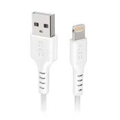 SBS SBS TECABLEUSBIP589W USB-A v Lightning kabel, 1m - beli