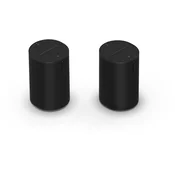 Sonos Era 100 komplet 2 pametnih Wi-Fi zvočnikov črne barve
