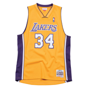 Shaquille ONeal 34 Los Angeles Lakers 1999-00 Mitchell & Ness Swingman dres