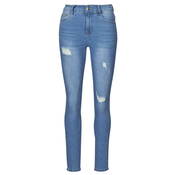 Moony Mood Jeans skinny SARIEL Modra