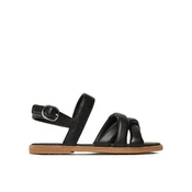 Geox Sandali J Sandal Karly Girl J3535C000KBC9999 S Črna