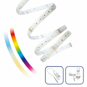 Spectrum LED SMART WIFI LED traka SET RGB + CCT, 17W/5m, IP44, Spectrum Smart/Tuya (5m + napajanje + kontrola) [WOJ+14493]