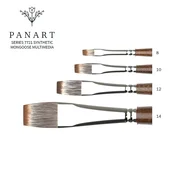 PanArt 7721 Ploski čopič - sintetične ščetine Mongoose - 2