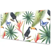 Decormat Podloga za mizo Toucana in metulji 120x60 cm