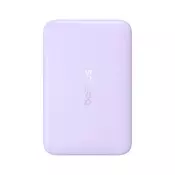 Baseus EnerFill FM11 magnetska bežična power bank za brzo punjenje 10000 mAh, 22,5 W, ljubičasta + USB Type-C, kabel 30 cm P1008210E513-00