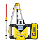 NIVEL SYSTEM Rotacijski laserski nivelir, rdeč ž. NL740R DIGITAL + SJJ1 + LS24