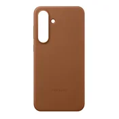 Samsung S25 FE SAMSUNG plasticno kucište za telefon, stražnja navlaka od eko veganskog kožnog materijala, BEŽ EF-VS731PAEG