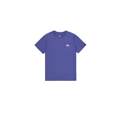ALPHA INDUSTRIES Majica vijolično modra/bela