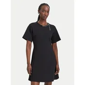 HUGO Vsakodnevna obleka Neriet 50568544 Črna Slim Fit