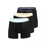 Calvin Klein Underwear Boksarice  nebeško modra / temno modra / pastelno rumena / črna
