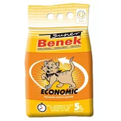 Certech Certech 12696 mačja posipa s super absorpcijo, dišeč, brez prahu, 5 L, papirnata embalaža, odporen na vlago