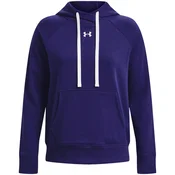 Under Armour Rival Fleece Hb Hoodie, ženska, modra, 1356317 468