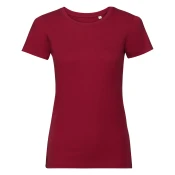 Pure Organic Russell Womens Red T-shirt