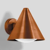 BEGA 31473K3 LED zunanja stenska svetilka bakreno/opalno steklo - Sodobni - baker, opal - Kovina