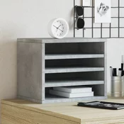 Organizator za stol boja hrasta 36x26x29,5 cm konstruirano drvo