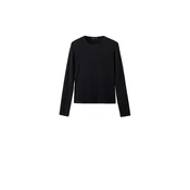 MANGO Majica ENI črna