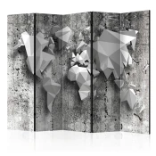 artgeist Paravan Origami World Map, 5-Delni, Dvostranski