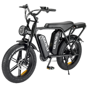 Gunai 20 električno kolo Fatbike MTB GUNAI GN30 dvojna baterija 15Ah 48V 500W - črna, (20673604)