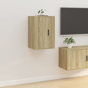 vidaXL Stenska TV omarica sonoma hrast 40x34,5x60 cm