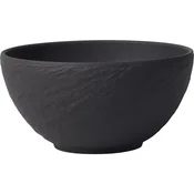 Villeroy & Boch Manufacture Rock skledica 100 ml, črna (6 kos)
