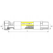 shumee FLEKSIBILNA PLINSKA CEV 1/2 palca, Š 200 cm