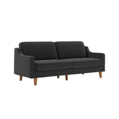 ATELIER DEL SOFA Sofa sa 3 sedišta Robin 3 Night Grey Walnut