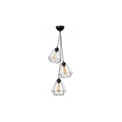 Luster na sajli DIAMENT MINI 3xE27/60W/230V