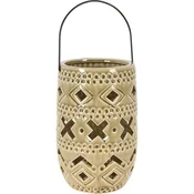 ProGarden Keramična svetilka 23 cm z ročajem, zelena