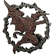 Black Sabbath Daemon Ring Odznak 45 mm