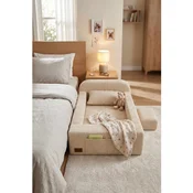 Atelier Del Sofa Luvia deciji ležaj od sundera 118 × 30 × 178 cm, krem