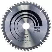 Bosch List kružne testere Optiline Wood 2608640430, 210 x 30 x 2,0 mm, 48