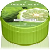 Kringle Candle Fresh Bergamot čajna sveča 42 g