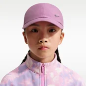 Nike Dri-FIT Club Kids Unstructured Metal Swoosh Cap - Purple - Polyester
