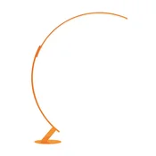 kdln LED-stojna svetilka Kyudo, oranžna, višina 212 cm - Dnevna soba/jedilnica - Dizajn - Kovina