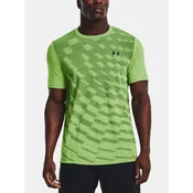 Under Armour T-Shirt UA Seamless Radial SS-GRN - Men