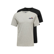 ELLESSE Majica Voodoo, siva, črna