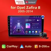 Junsun V1 Pro 4G Android 10.0 4G 64G Car Radio Multimedia Player For Opel Zafira B 2005 – 2014 GPS Navigation no 2din dvd