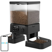 Oneisall automatic double pet feeder WiFi