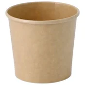BH Papirnati lonček za sladoled iz kraft papirja 300 ml, premer 92 mm, 50 kosov.