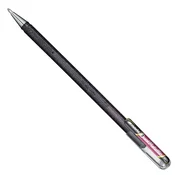 Pentel Gelsko pero Hybrid Dual Metallic K110 - črno/rdeče 1 mm