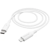 HAMA Kabl USB-C Na Lightning, 1m, Beli, 480 Mbit/S