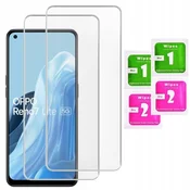 shumee 2x kaljeno zaščitno steklo za zaslon Oppo Reno 7 5G Lite | 2-paket