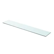 Ploca za Police Staklena Prozirna 90x15 cm