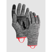 Ortovox Fleece Light Gloves black steel blend Gr. M