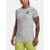 Under Armour T-Shirt UA COLLEGIATE VARSITY SS-GRY - Women