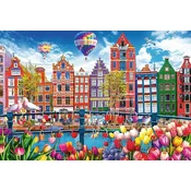 Trefl - Puzzle Pisani Amsterdam - 1 500 kosov