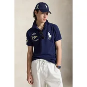 Polo Ralph Lauren Polo majica 710B21921001 Mornarsko modra Regular Fit