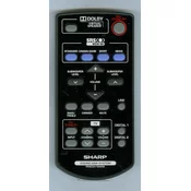 General SHARP RRMCGA178AWSA - remote control duplicate