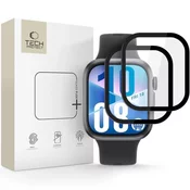 Tech-protect Glass Flex 2x zaščitno steklo za Huawei Watch Fit 3 / 4, črna