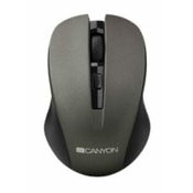 CANYON CNE-CMSW1G 2.4GHz bežični miš, sivi